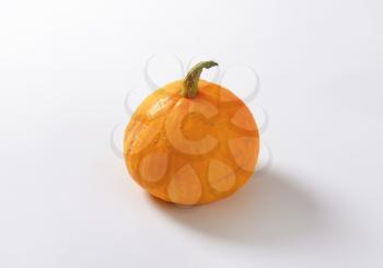fresh pumpkin on white background