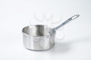 empty saucepan with pouring spout