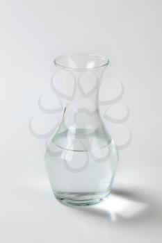 fresh water in glass carafe