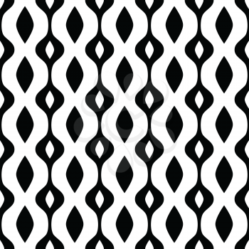 Vector abstract seamless pattern. Simple geometric background
