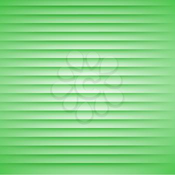 Abstract green stripes on a white background.