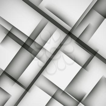 Simple light background of an abstract gray lines.