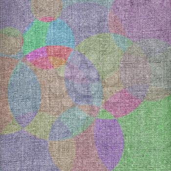 Background, fabric, linen canvas with abstract pattern