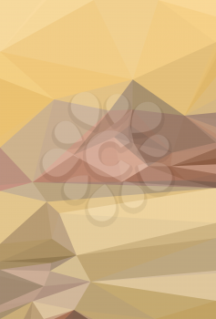 Background with Abstract Low Poly Geometrical Polygonal Pattern. Vector