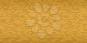 Seamless Background of Brown Natural Wooden Texture. Vector