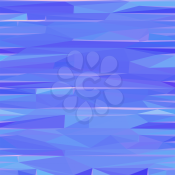 Abstract Background, Blue Low Poly Design. Vector