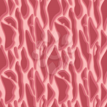 Texture of raw, fresh beef. Vector background. Seamless pattern meat
