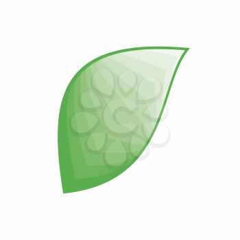 Green leaf bio emblem. Sign for natural product. Eco production logo
