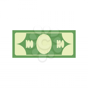 Cash sign. Dollar symbol. Money emblem. Financial Icons
