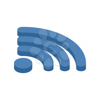 Wi-fi sign. WiFi symbol. Wireless connection icon
