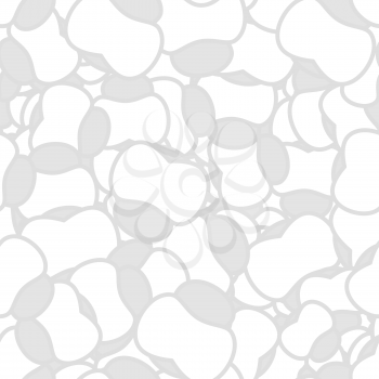 Popcorn seamless pattern. Food background. Feed texture
