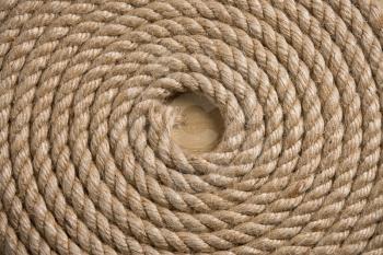 ropes on wood background texture