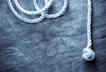 ship rope at old background texture
