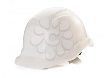 construction helmet isolated on white background