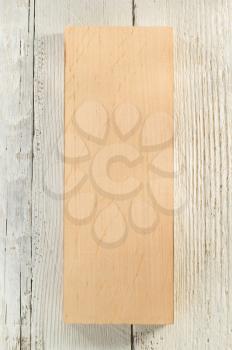 wooden board on wood background
