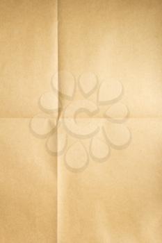 empty folded paper as  background texture