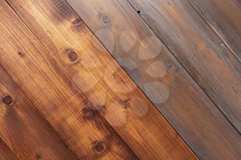 brown wooden plank board background as texture surface