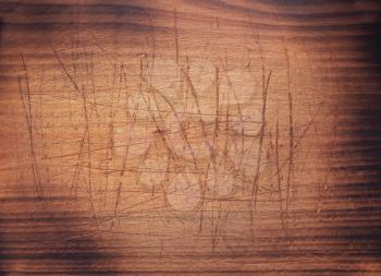 aged wooden board background as texture surface