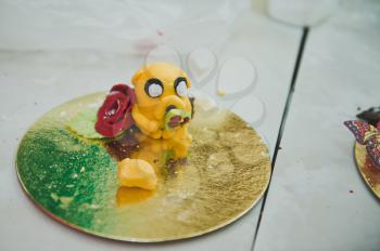 Figures for decoration of childrens cake.