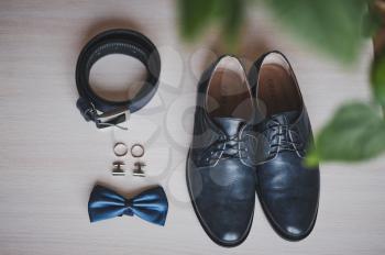 Accessories mens wardrobe for the wedding.