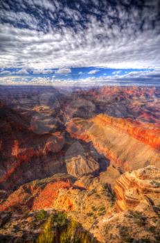 famous  view of Grand Canyon , Arizona, USA