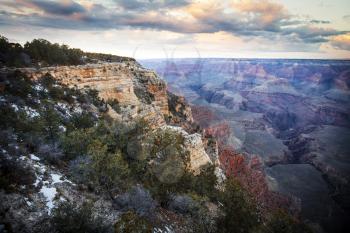 famous view of Grand Canyon , Arizona, USA