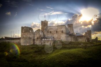 Rakvere Castle. historic building in the north of Europe