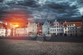 Tallinn - the capital of Estonia, the old city