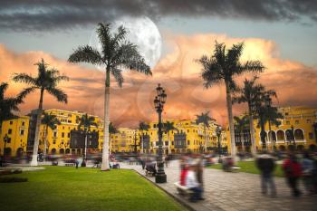 Lima is a city on the Pacific coast of South America, the capital of the Republic of Peru.