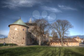 fortress of Akershus - a castle in Oslo, the capital of Norway.