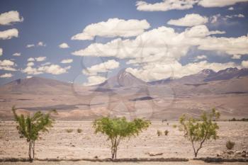 volcano in Atacama. Next to the Lunar Valley. Chile.