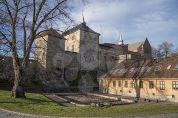 fortress of Akershus - a castle in Oslo, the capital of Norway.