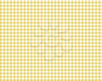 yellow checkered picnic tablecloth, abstract background