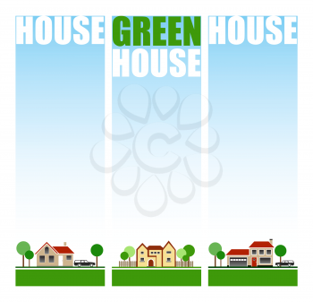 Eco House Banners