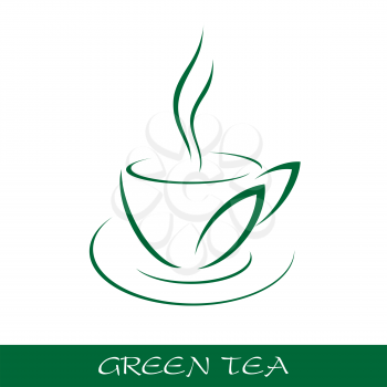 Cup tea symbol