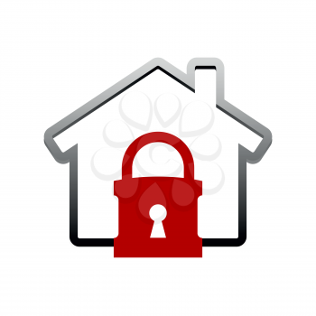House lock icon