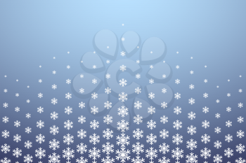 gold snowflake, Christmas ornament, border, pattern, halftone effect