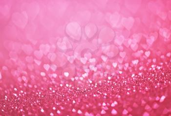 heart bokeh, colored bokeh, christmas and valentinas day background