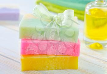 color soap