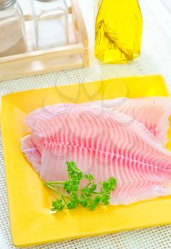 raw fish