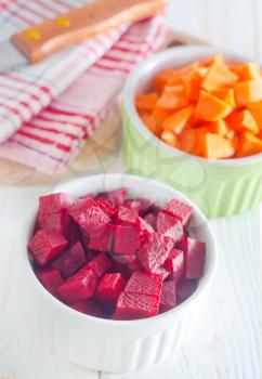 beet and carrot