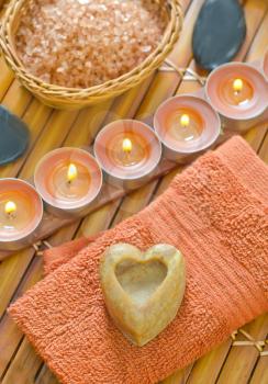 sea salt, soap and candles