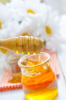 Pollen and honey