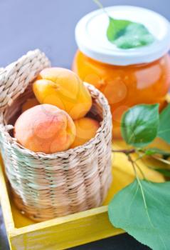 apricots and jam