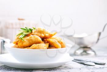 Homemade Asian Vegeterian Potstickers, fried dumplings. Stock Image