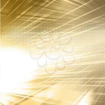 Vector Abstract gold shiny template background EPS 10