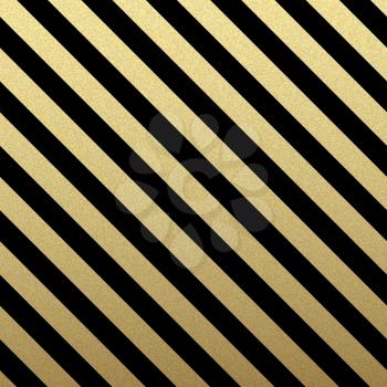 Gold glittering diagonal lines pattern on black background. . Classic pattern. Vector design