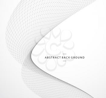 Vector abstract geometric background. Grid construction. For business, science, technology design
