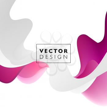 Abstract colorful vector background, color flow liquid wave for design brochure, website, flyer. EPS10