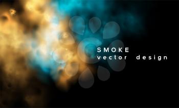 Smoke vector background. Abstract fog composition illustration. eps10